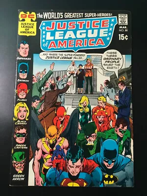 Buy Justice League Of America #88 (DC Comics 1971) Bronze Age VG/F Neal Adams • 5.56£