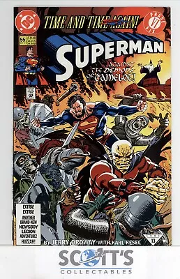 Buy Superman  #55 Nm-  (boarded & Bagged)   • 5.50£