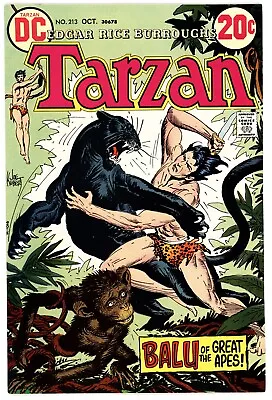Buy Tarzan (DC) #213 VF 8.0 1972 Joe Kubert Cover • 7.87£