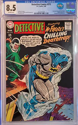 Buy 1968 Detective Comics 373 CGC 8.5 2nd Appearance And Cover Of Mister Freeze. • 441.68£