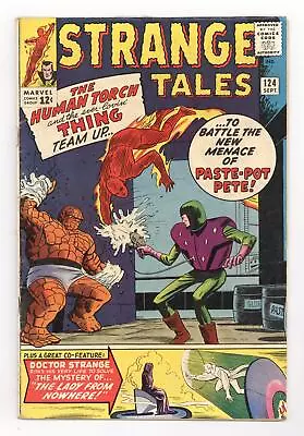 Buy Strange Tales #124 VG 4.0 1964 • 30.38£