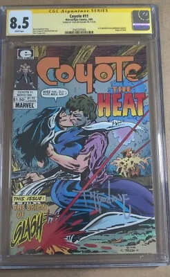 Buy Coyote #11 - CGC 8.5 Super Key - SS Signed Todd McFarlane 1st Published Artwork! • 316.24£