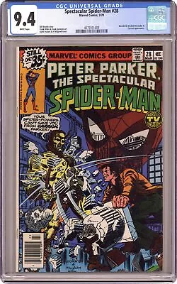 Buy Spectacular Spider-Man Peter Parker #28 CGC 9.4 1979 4075551009 • 74.32£