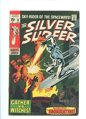 Buy Silver Surfer #12 1970 (FN- 5.5)* • 27.59£