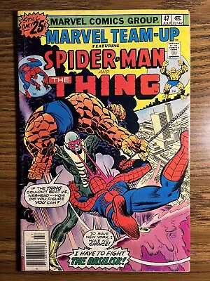 Buy Marvel Team-up 48 Spider-man & Thing Ron Wilson Cover Marvel Comics 1976 • 4.73£