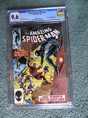 Buy Amazing Spider-Man #265  CGC 9.6  1st Silver Sable  WHITE PAGES • 119.92£