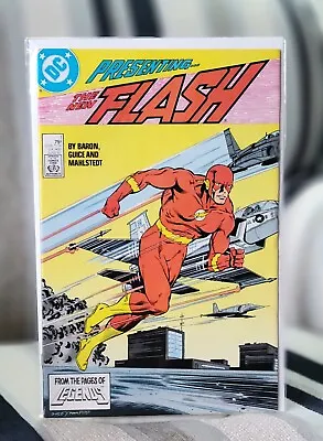 Buy Flash #1 (1987) Vintage Key, 1st Issue Of Volume 2 W Wally West As The New Flash • 39.98£