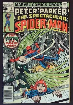 Buy PETER PARKER, THE SPECTACULAR SPIDER-MAN (1977) #4 - VFN (8.0) - Back Issue • 19.99£