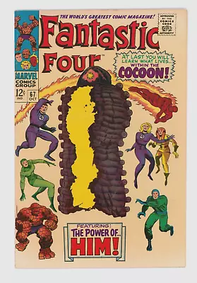 Buy Fantastic Four #67 F-VF 7.0 First Ever Warlock • 195£