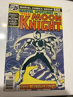 Buy Marvel Spotlight #28, Fine Minus 1st Moon Knight Solo Story • 95.14£