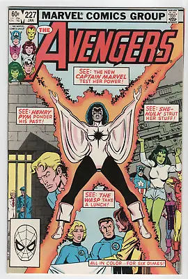 Buy Avengers 227 Marvel Comics 1982 Monica Rambeau Captain Marvel Joins Avengers MCU • 10.27£