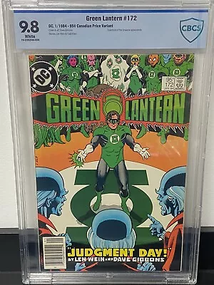 Buy Green Lantern #172 CBCS 9.8 (DC 1984) Newsstand Canadian Price Variant CPV • 157.83£