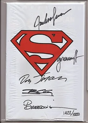 Buy Adventures Of Superman #500 - Signed 5x With Df Coa #1422/10000 - Sealed In Bag • 137.75£