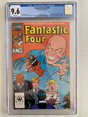 Buy Fantastic Four #300 CGC 9.6 1987 - Johnny Storm Marries Alicia Masters  • 59.96£