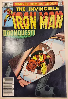 Buy IRON MAN #149 Marvel Comics 1981 All 1-332 Issues Listed! (7.5) Very Fine- • 7.21£
