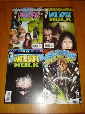 Buy Wolverine Hulk #1-4 Marvel Knights Comics Sam Keith Set (4) • 11.99£