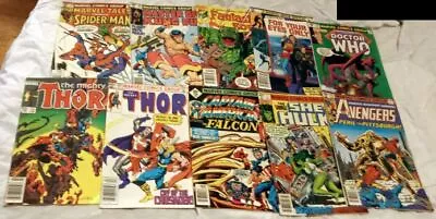 Buy Mixed LOT OF 100 ALL DC Marvel Comic Book Lot Most Comics Mid 70's To 2000s • 205.55£