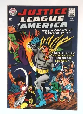 Buy Justice League Of America  # 55 Near Mint Minus 1967  Lovely Copy ! • 100£