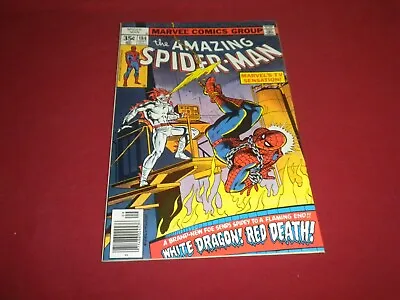 Buy BX10 Amazing Spider-Man #184 Marvel 1978 Comic 8.0 Bronze Age WHITE DRAGON! • 14.73£