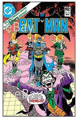 Buy BATMAN 321 COVER Art PRINT DC Joker • 19.91£
