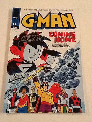 Buy G-man Coming Home #1 Comic Full Color Signed Chris Giarrusso  • 5.51£