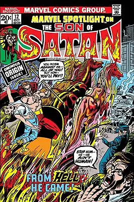 Buy Son Of Satan Marvel Spotlight #12 Facsimile Edition Marvel Comics • 7.90£