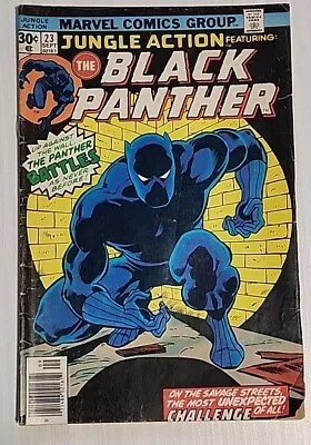 Buy Jungle Action #23 1976 Marvel Comics MCU Black Panther Bronze Age Vintage Comic • 22.40£