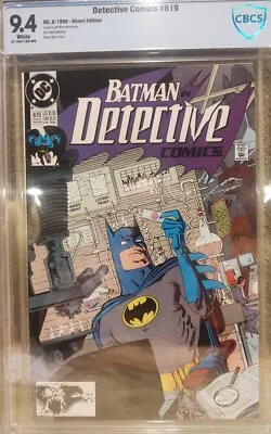 Buy Detective Comics #619 CBCS 9.4 Wp (1990 DC)  Batman • 40.18£