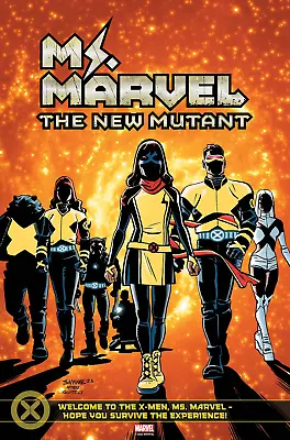 Buy Ms. Marvel The New Mutant #4 C Chris Samnee Team Homage Variant (11/29/2023) Mar • 3.50£