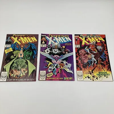 Buy 1989 X-Men #241, 242, 243 • 6£