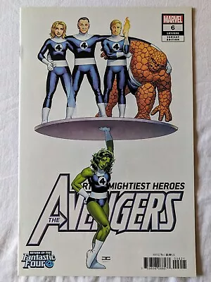 Buy Avengers Issue 6 - Jason Aaron - John Cassaday Fantastic Four Variant Cover • 1.99£