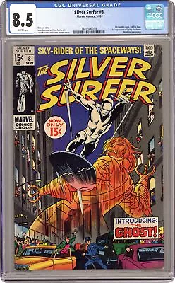 Buy Silver Surfer #8 CGC 8.5 1969 1618506019 • 158.78£