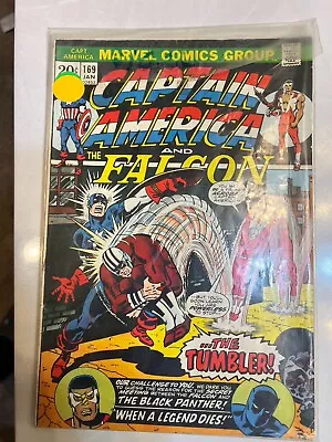 Buy Captain America And The Falcon #169 (Jan 1974, Marvel) • 28.15£