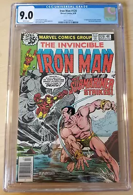 Buy Iron Man #120 - CGC 9.0 (1979, Marvel Comics) 1st Justin Hammer, Armor Wars? • 57.64£