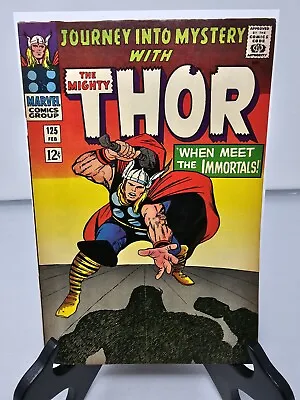 Buy JOURNEY INTO MYSTERY THOR #125- Marvel 1965 Hercules Appearance.  • 47.43£