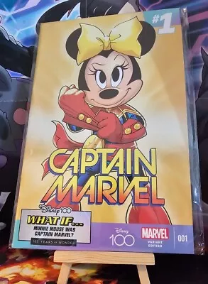 Buy Captain Marvel #1 Amazing Spiderman #29 Marvel Disney 100 Variant What If... • 5.99£