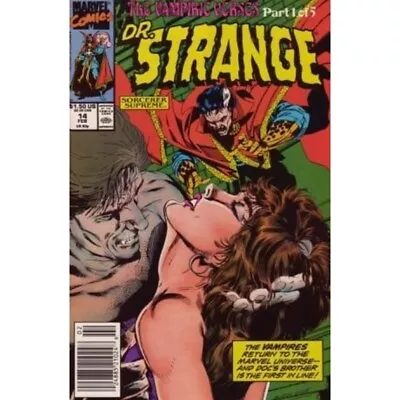 Buy Doctor Strange: Sorcerer Supreme #14 Newsstand In NM Minus. Marvel Comics [f{ • 4.78£