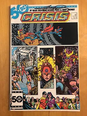 Buy Crisis On Infinite Earths 11 (DC 1986) SIGNED George Perez • 12.66£