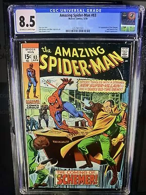 Buy Amazing Spider-Man 83 (1970) CGC 8.5.  First APP Of Schemer And Vanessa Fisk • 155£