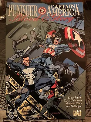 Buy Marvel Punisher/Captain America  Blood And Glory Book 1 Of 3 • 8£
