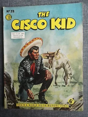 Buy The Cisco Kid 33 World Distributors Comics Black And White Western Tv Film  • 3£