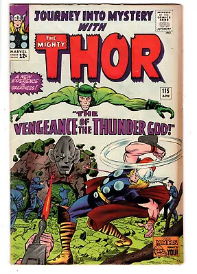 Buy Journey Into Mystery #115 (1965) - Grade 4.5 - Loki & Absorbing Man App - Thor! • 39.98£