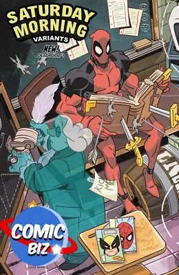 Buy Deadpool #1  (2024) 1st Printing *saturday Morning Variant Cover* Marvel Comics • 5.15£