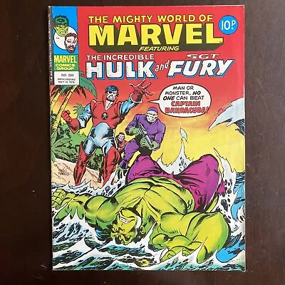 Buy Mighty World Of Marvel #293 UK Magazine May 10 1978 Hulk Sgt. Fury Daredevil • 7.96£