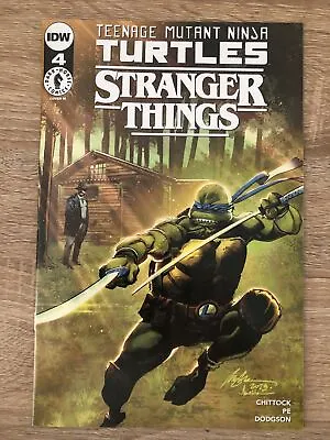 Buy TMNT Stranger Things #4 - 1:50 RAFAEL ALBUQUERQUE VARIANT - 2023 - New • 39.97£