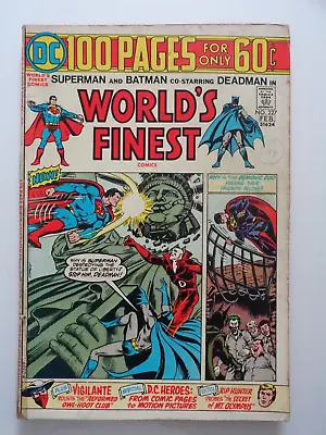 Buy Dc Comics. Worlds Finest  #227 Feb 1975  Giant Size . Please Read Description • 5.50£