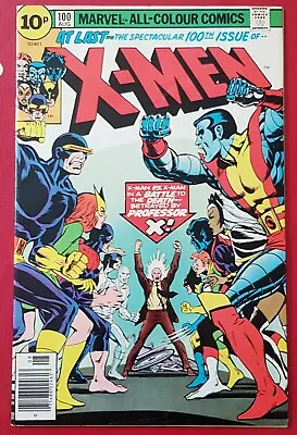 Buy Uncanny X-men #100. Old Vs New X-men Teams.💥 This Is A Fantastic Pence Copy💥. • 130£
