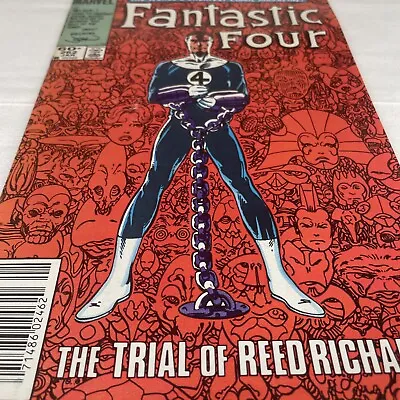 Buy Fantastic Four #262 NEWSSTAND (1984) Trial Of Reed Richards John Byrne Mid Grade • 5.81£