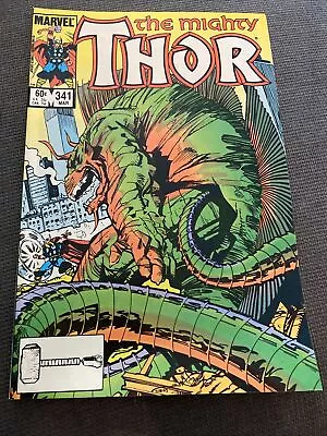 Buy Marvel Comics Thor #341! Bronze Age “the Past Is A Bucket Of Ashes” • 5.62£