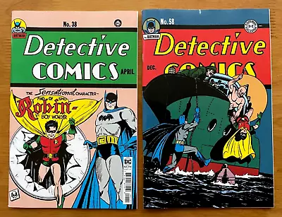 Buy Detective Comics #38 + #58 Facsimile Editions (2022) Dc Comics Nm • 9.91£